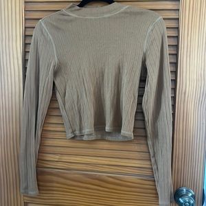 Orange-Tan American Eagle Long Sleeve